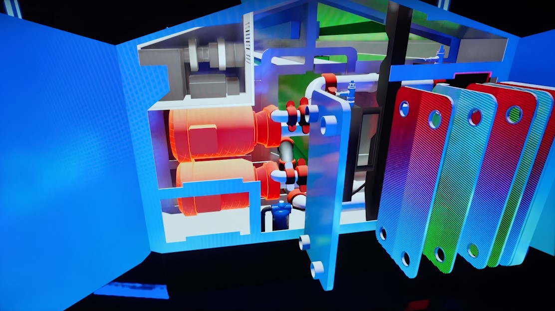 Digital Twin GRC DUO SX in Unreal Engine